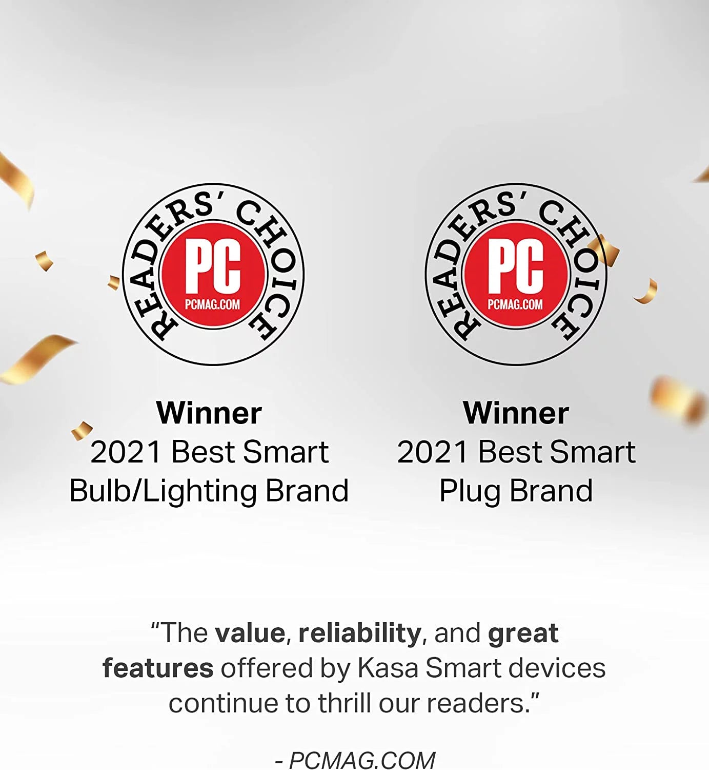 Kasa Smart Plug, Wi-Fi Outlet Works with Alexa and Google Home, 4-Pack, White F469785