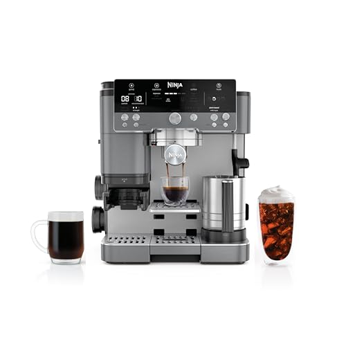 Ninja Luxe Café Premier Series Espresso Machine and Drip Coffee Maker, Stainless Steel T553