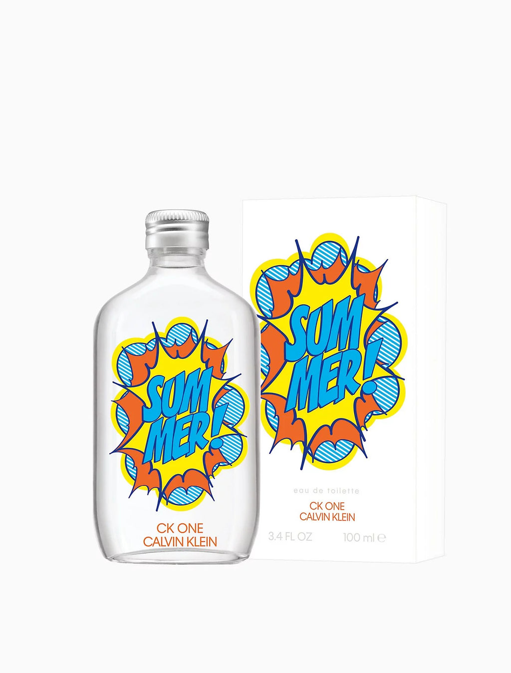 Calvin Klein CK One Summer 2019 EDT Spray for Men, 3.4 oz G34189
