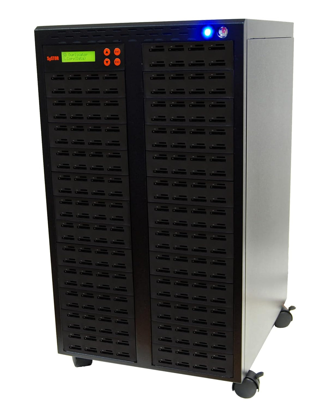 Systor 1:7 SD/microSD Card Duplicator, Standalone Flash Memory Copier & Eraser J12127