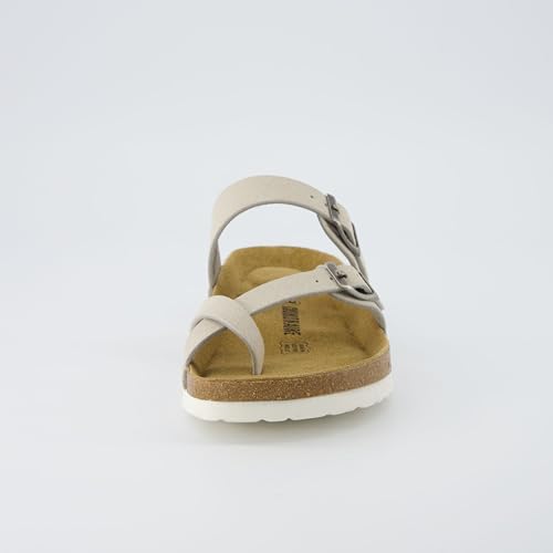CUSHIONAIRE Women's Luna Cork Footbed Sandal I795
