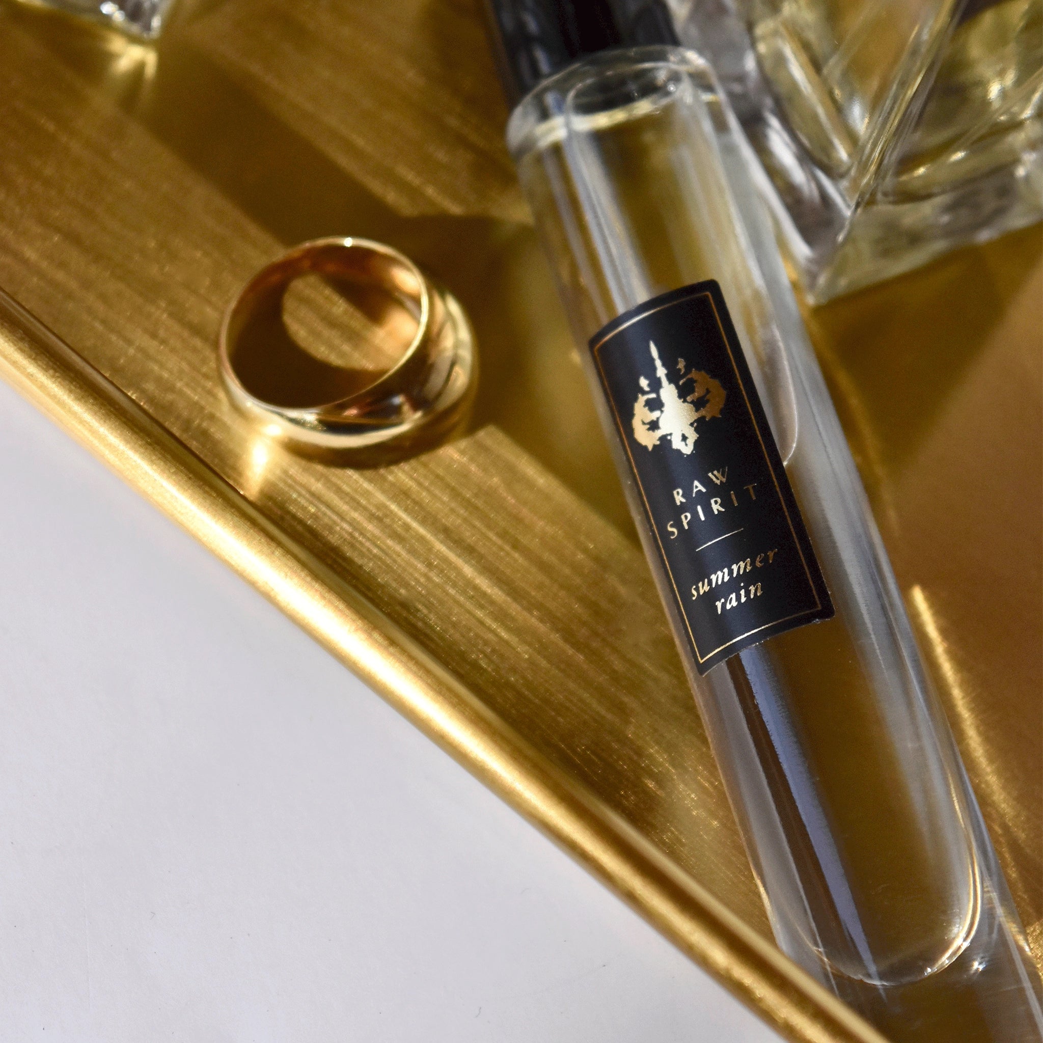 SUMMER RAIN Unisex Perfume Eau de Parfum Rollerball 0.25 fl oz K6114