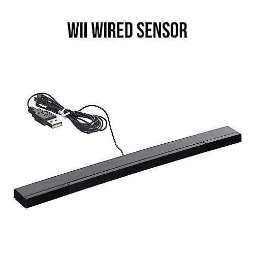 Nintendo Wii Console Black Premium Bundle (Renewed) U581