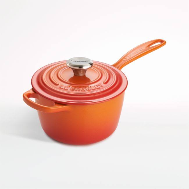 Le Creuset Signature 1.75-Quart Cast Iron Saucepan V4899