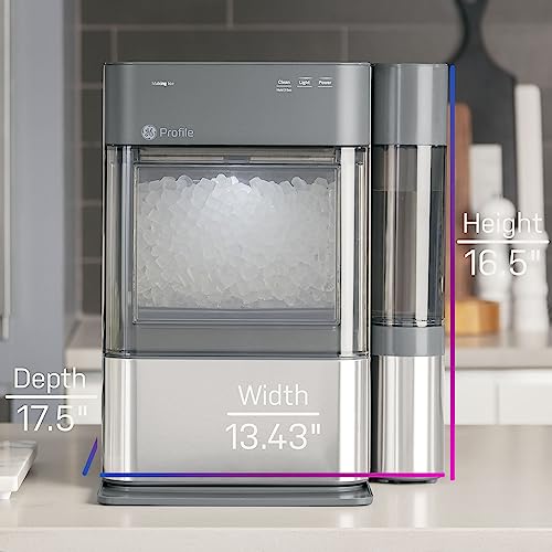GE Profile Opal 2.0 Countertop Nugget Ice Maker with 0.75 Gallon Tank, Stainless Steel O4664
