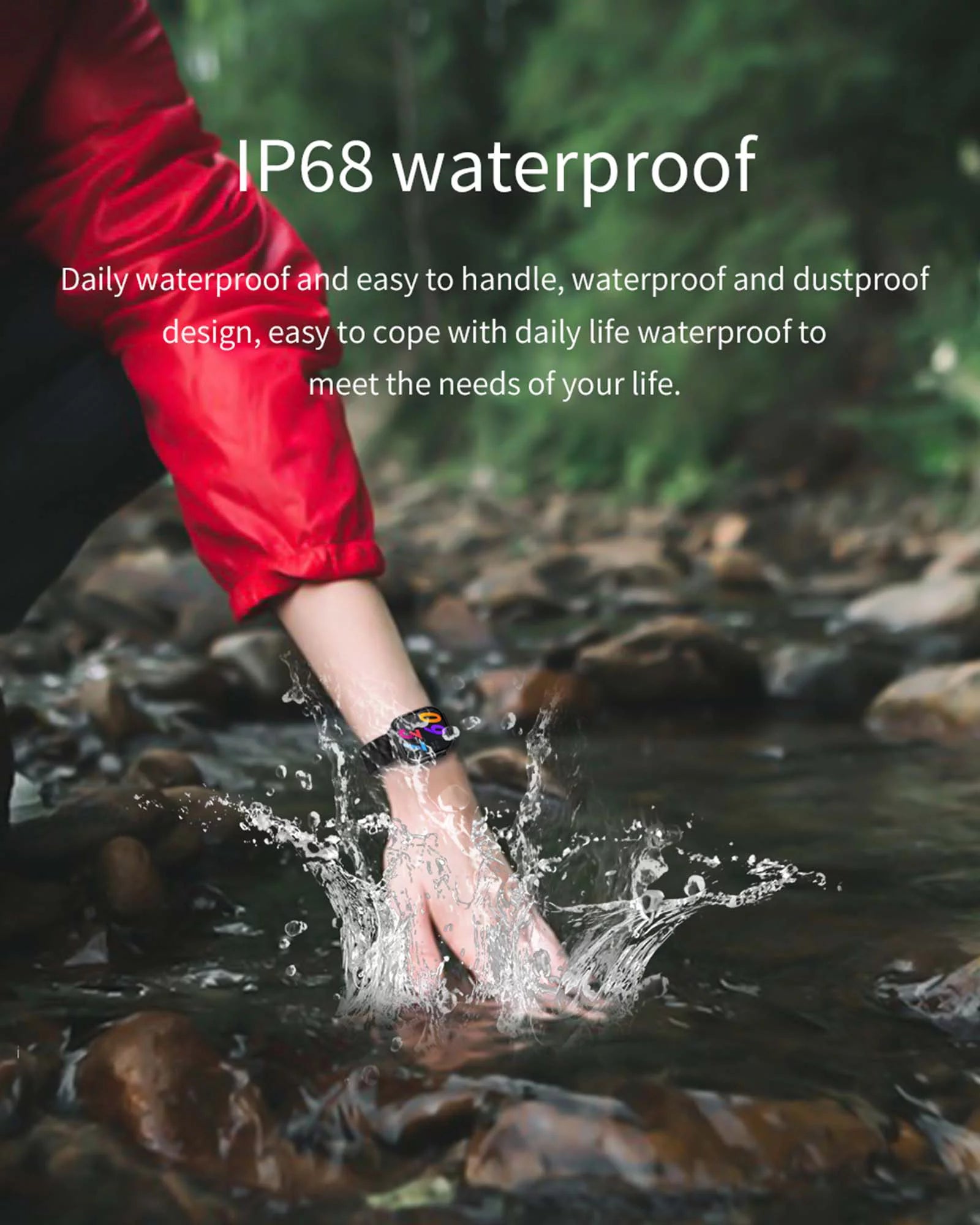 Ultra Smart Watch 2.1" Bluetooth Call IP68 Waterproof G360