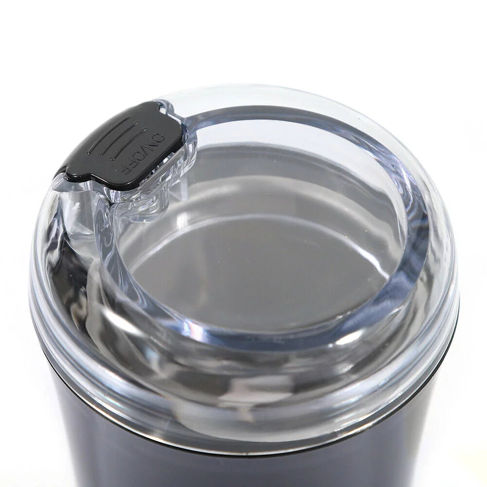 DENEST Electric Coffee Grinder for Beans, Nuts, Spices, 150W Black R13900
