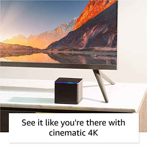 Like-New Amazon Fire TV Cube with Alexa, 4K Ultra HD streaming device S331