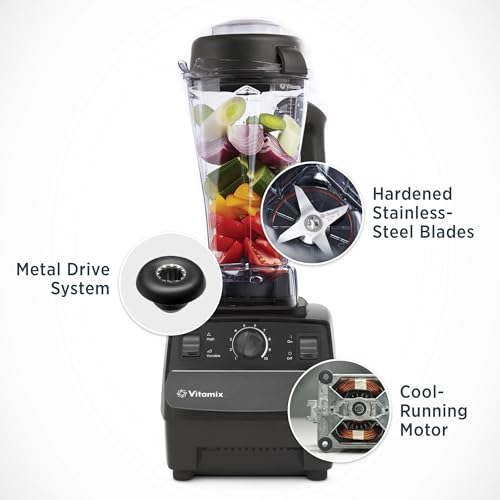Vitamix 5200 Professional Grade Blender, 64oz Pitcher, Black W70616