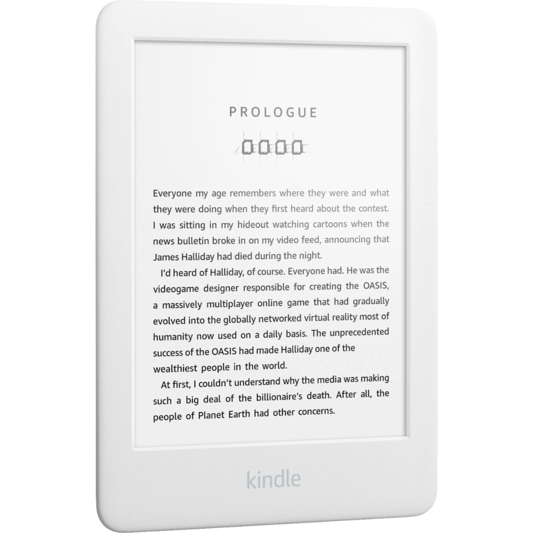 Kindle 6th Generation 2019 4GB White with Front Light U80141