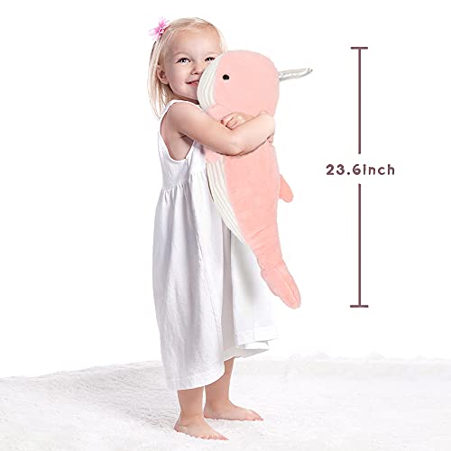 Tezituor 51 inch Giant Whale Shark Stuffed Animal Plush Pillow M152089