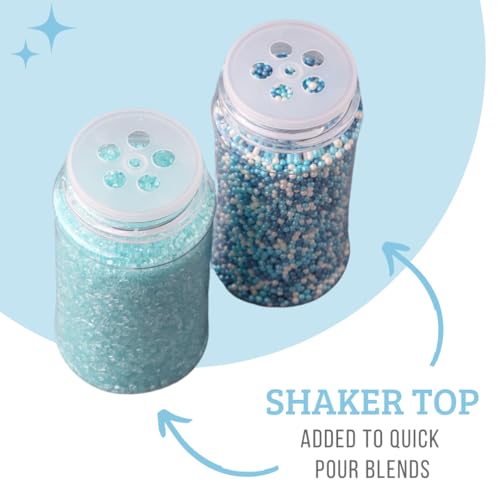 Sweets Indeed Christmas Sprinkles Mix 10.9 oz Holiday Blend O12924