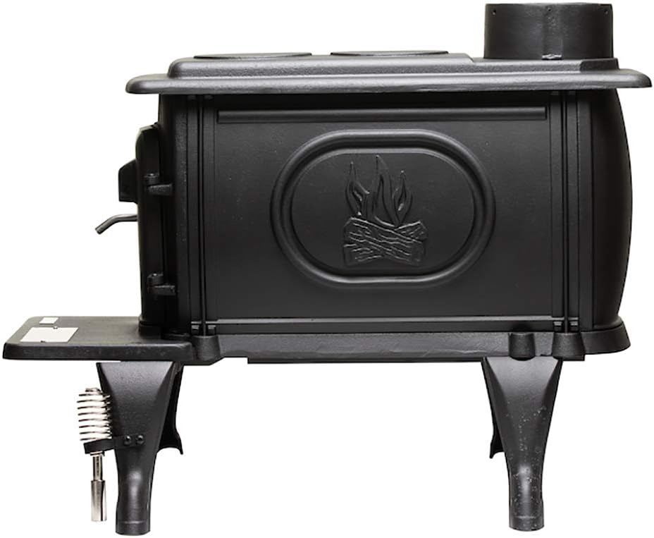 US Stove US1269E 900 Sq. Ft. Log Wood Cast Iron Stove B879