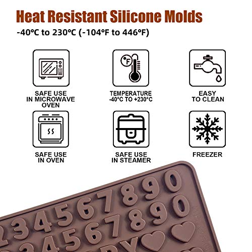 Silicone Mold for Baking, Half Sphere Chocolate Cake Jelly Mold (2 Packs) L40364