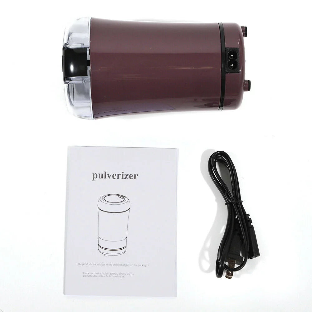 DENEST Electric Coffee Grinder for Beans, Nuts, Spices, 150W Black R13900
