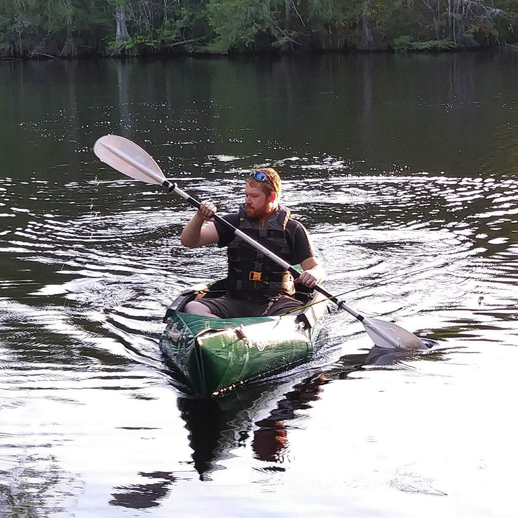 Tucktec Advanced 2020 Model 10 Ft Foldable Kayak Portable Lightweight Canoe Dark Yellow P703543