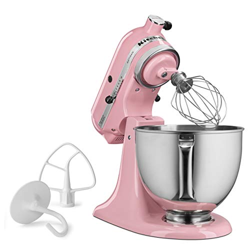 KitchenAid KSM150PSTG Artisan 5-Qt Stand Mixer with Pouring Shield, Tangerine T7346