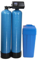 Fleck 9100 SXT On Demand Metered Twin Tank Water Softener 64,000 Grains Per Tank