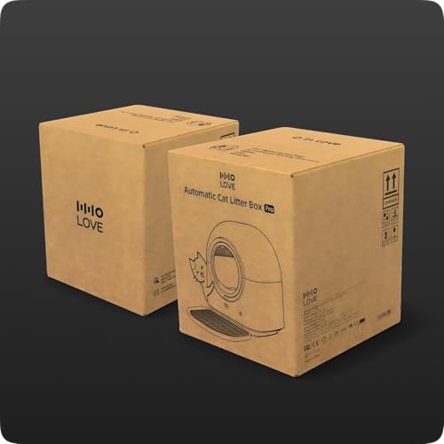 TYPro Self Cleaning Cat Litter Box Automatic with APP Control Dark Grey E189