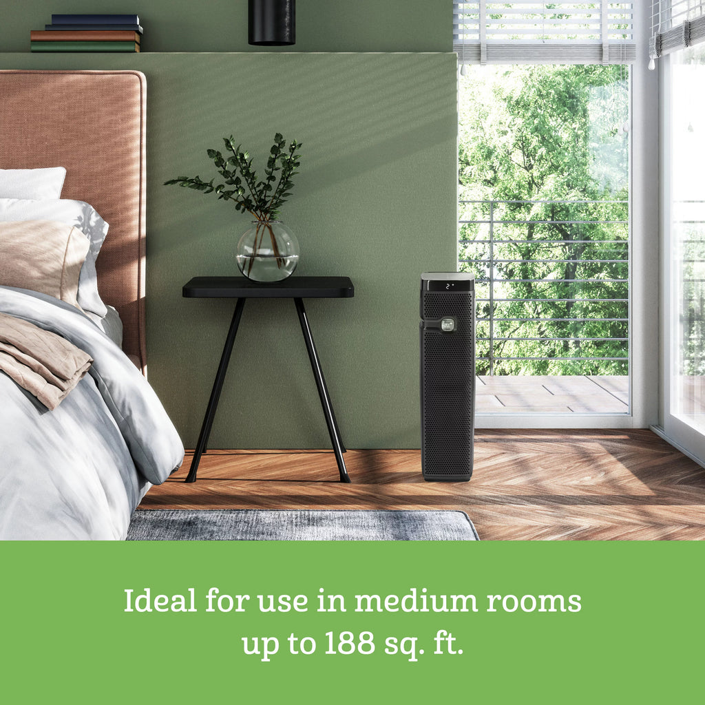 Holmes Aer1 True HEPA Air Purifier Tower with Timer, HAP9435B N557540