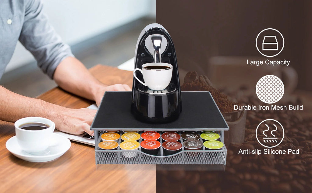 Isyunen K-Cup Holder Drawer Storage for Keurig Coffee Pods, 36 Capacity H394