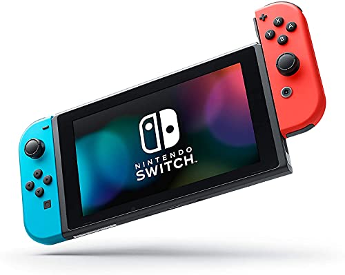 Nintendo Switch™ with Neon Blue and Neon Red Joy‑Con™ (Renewed) N57934