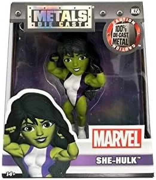 Jada Toys Metals Marvel 4" Classic Figure She-Hulk (M356) H437