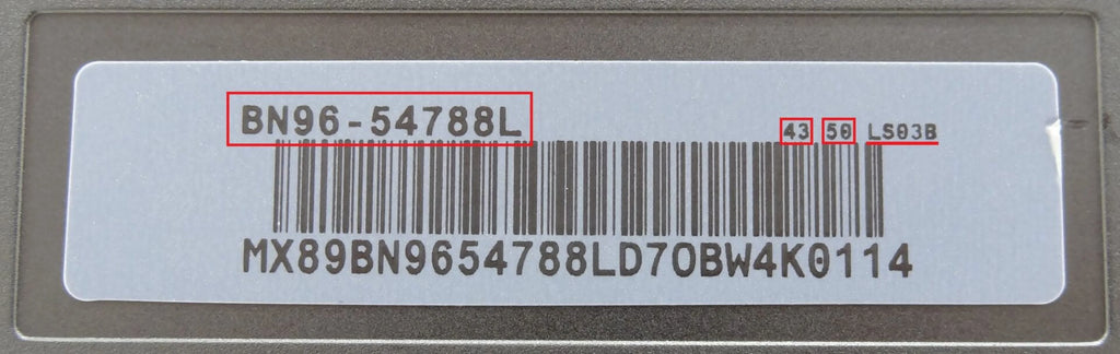 Samsung QN50LS03B QN43LS03B One Connect BN96-54788L X1076