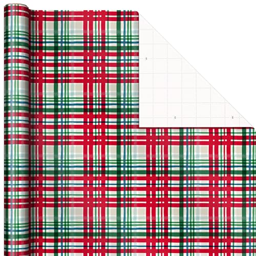 Hallmark Red Green Gold Christmas Wrapping Paper Set with Bows, Ribbon & Gift Tags C86717
