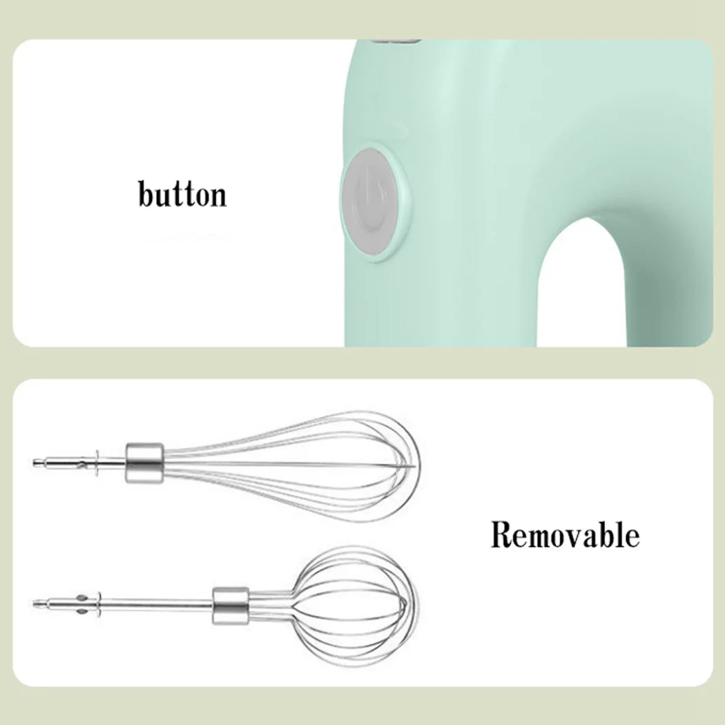 Rechargeable Electric Hand Mixer Whisk Set Z548422