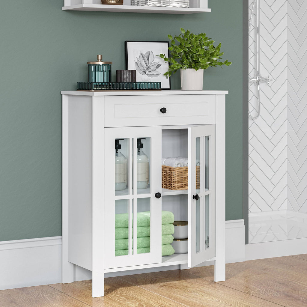 Riverridge Home Danbury Two Door Floor Cabinet White Q8047