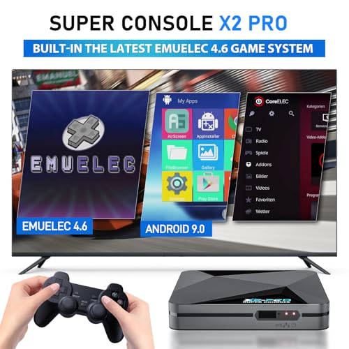 Kinhank Super Console X2 Pro Retro Game Console with 65000+ Games S4546