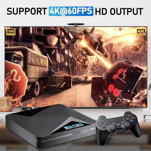 Kinhank Super Console X2 Pro Retro Game Console with 65000+ Games S4546
