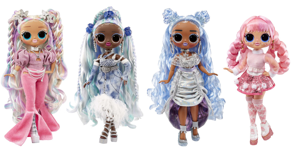 LOL Surprise OMG Fashion Show Hair Edition Twist Queen Doll with Magic Mousse, 10-inch Y573375