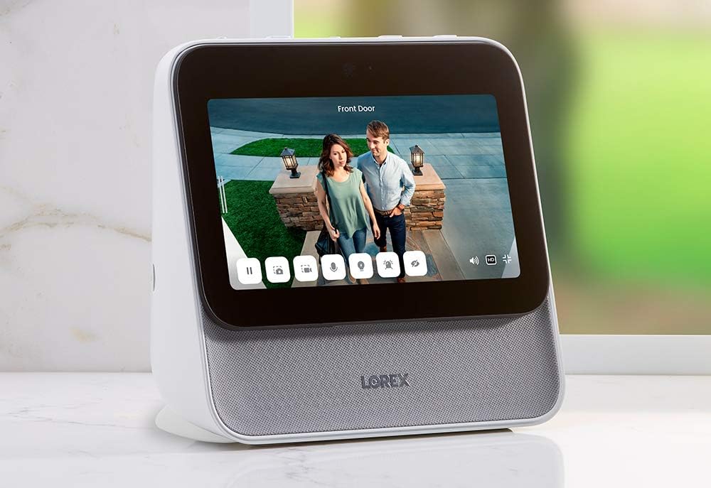 Lorex Smart Home Security Center 1080p Wi-Fi Camera System with 2 Bullet Cameras J67069