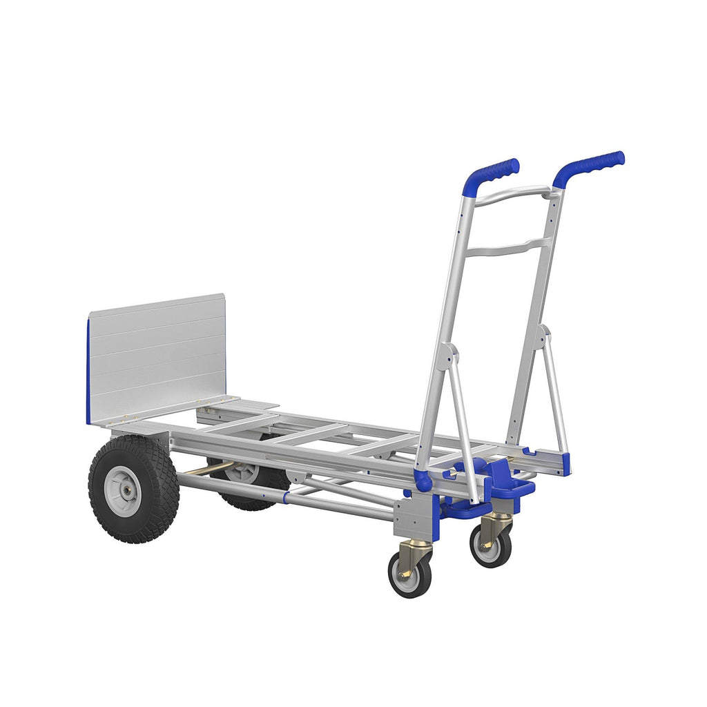 Cosco 3-in-1 Assist Series Aluminum Hand Truck with Flat Free - Indigo Blue A9708
