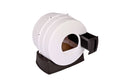 Litter Spinner Quick Clean Cat Litter BOX; Witty White